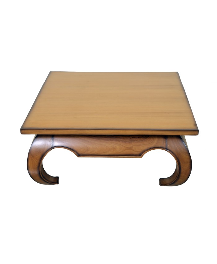 Teak Wood Centre Table Cum Coffee Table In Square